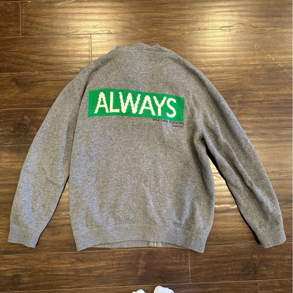 Valentino Cashmere Sweatshirt with Rockstud on pull strings